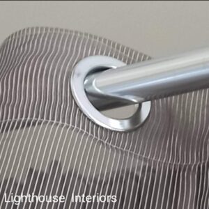 chrome eyelet curtains