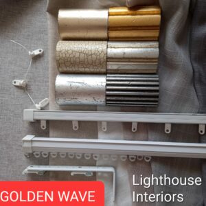 golden-wave-rods gilded curtain rods