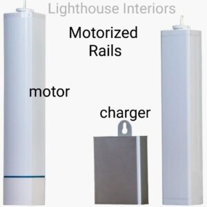 motor-rail battery for curtain rails