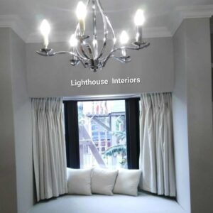 pinch-pleat-curtains-baywindow-white bay window curtains