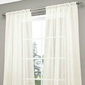 Sheer Curtains sheer curtains on pole