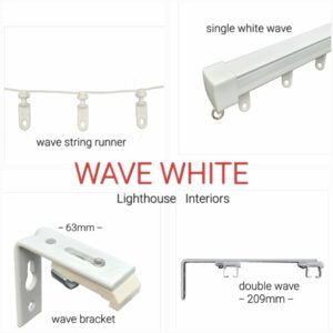 white-wave-single-or-double-tracks wave track curtain rails